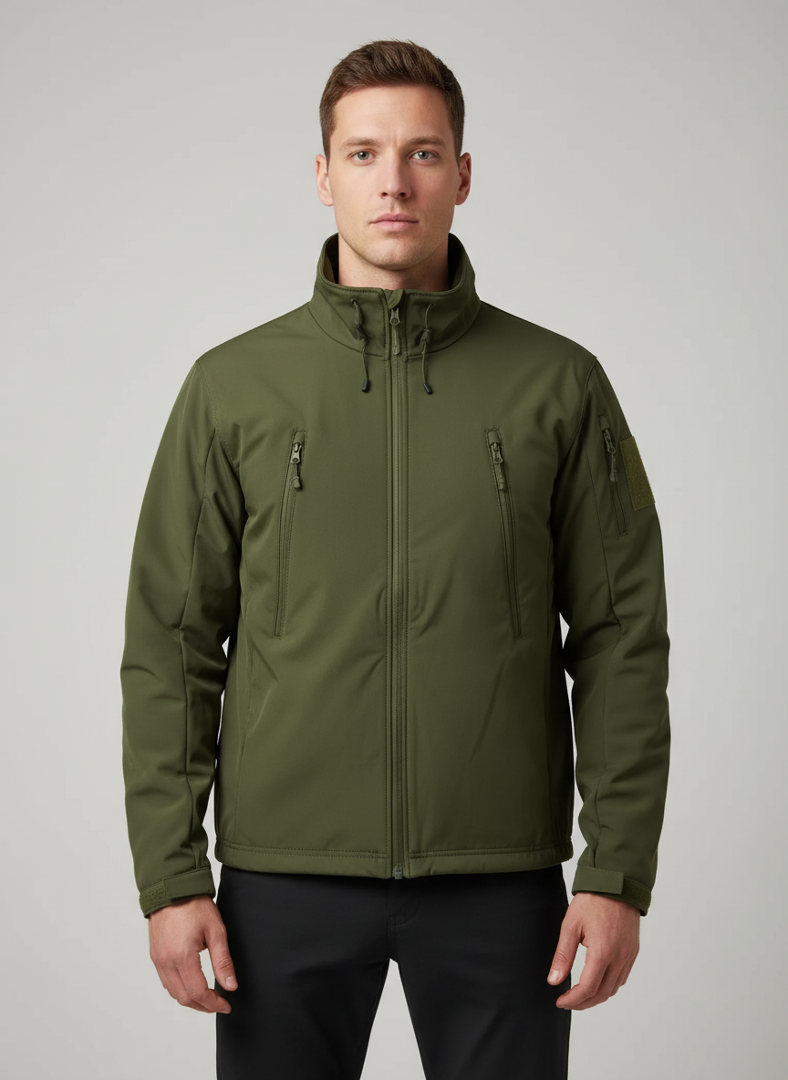 Chaqueta Militar Verde Protector